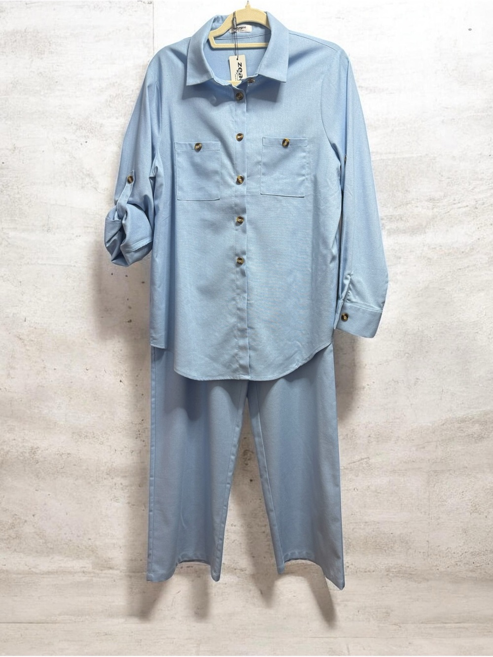 Zeagoo Two-Piece Women's Shirt and Pants Set nwt
